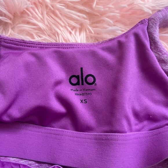ALO Yoga Lavender Tank Top - Picture 2 of 4